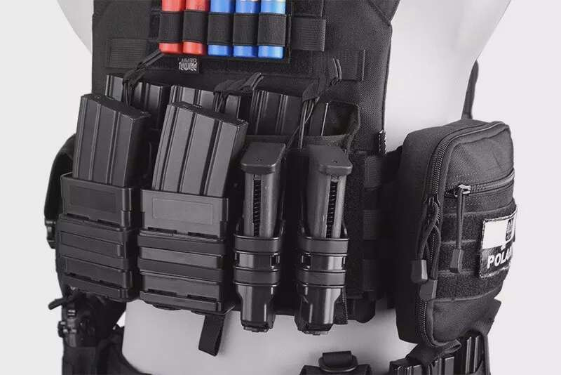 Double Open III (M) 5.56 Magazine Pouch - Olive Drab