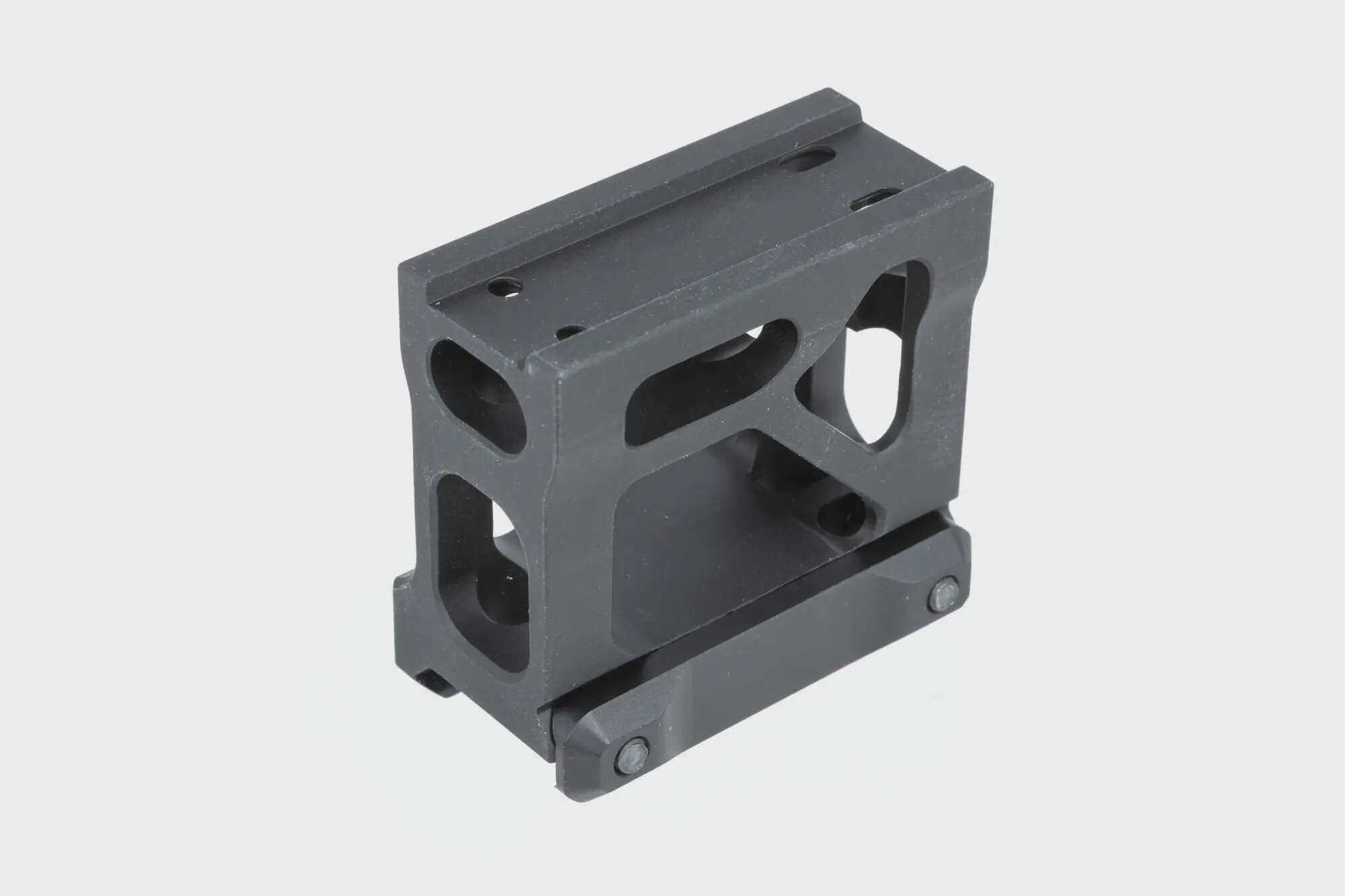 JJ Airsoft RIS rail mount for T1 type red dot sight Black