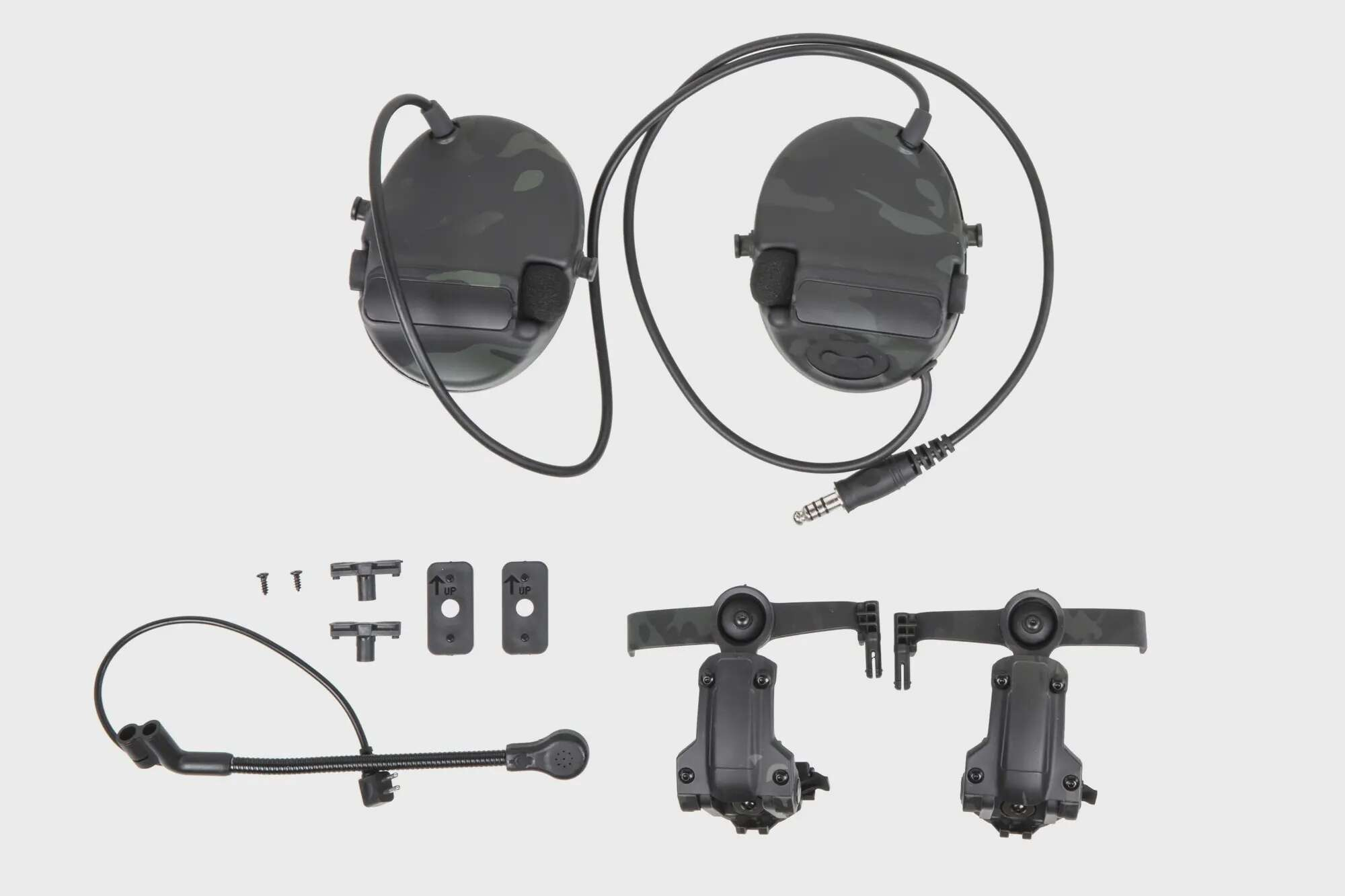 Active hearing protectors Wosport C5 HD-24 MultiCam Black