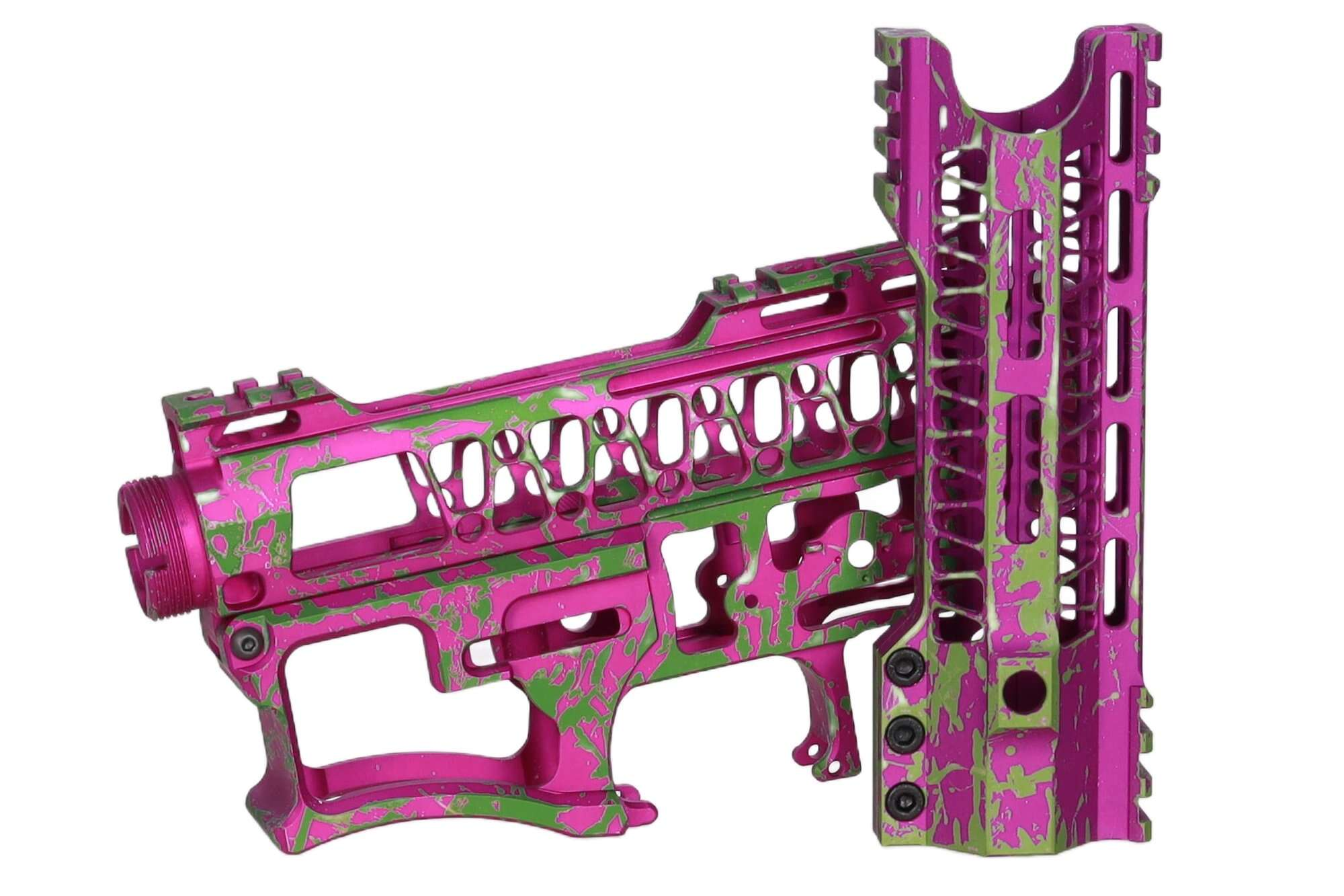 Specna Arms x Mancraft CNC Speedsoft Splash Anodised kit for M4/M16 replicas Violet