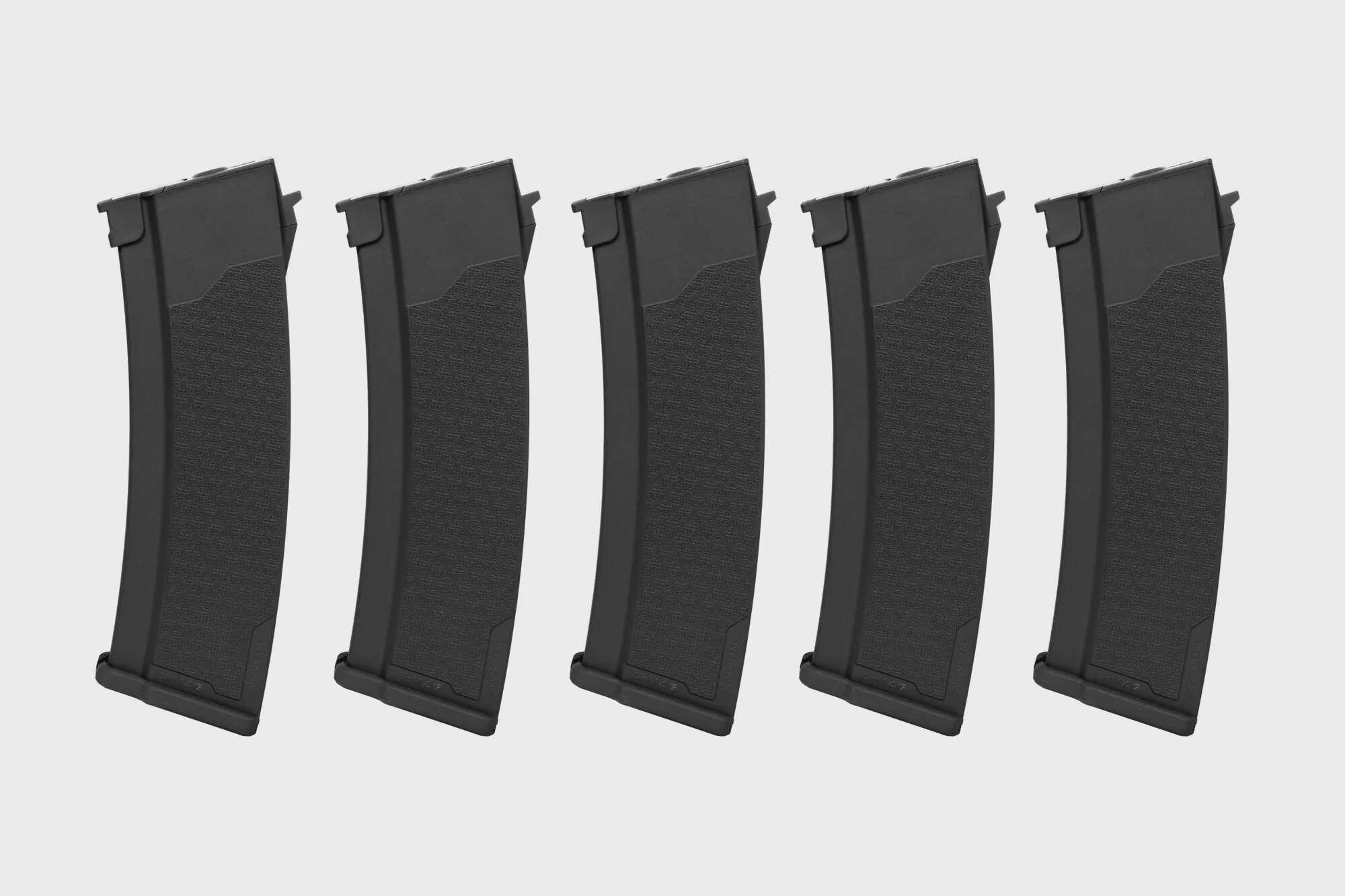Set of 5 S-Mag magazines for J series - Hi-cap - black