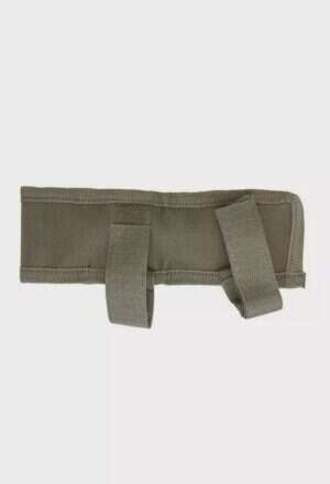 Stock battery pouch - olive