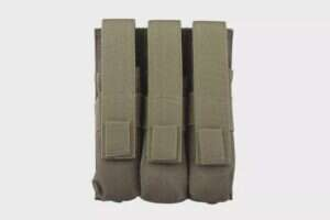 Triple magazine pouch for MP5 type magazines - olive