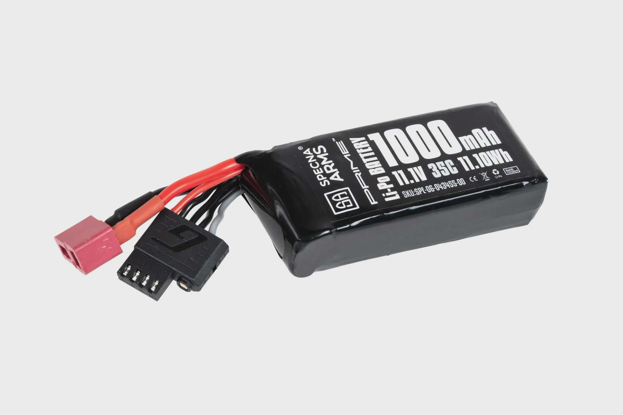 Battery Li-Po Specna Arms x Gens Ace 1000 mAh 35C 11.1V PEQ T-Deans G-Tech
