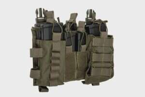 Inta panel for waistcoats - Ranger Green