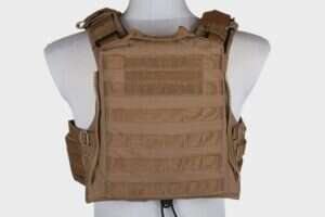 PRIMAL GEAR Plate Carrier Trias Tactical Vest Coyote Brown