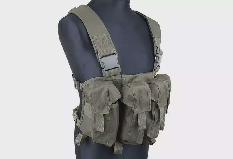 Chest Rig type tactical vest - olive