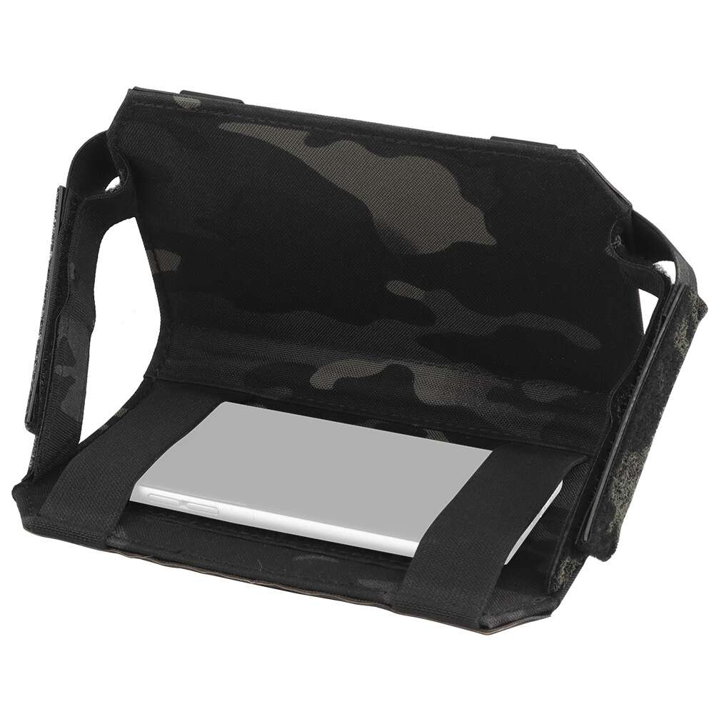 Wosport Tactical Phone Pouch Multicam Black Foldable Phone Holder