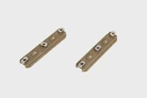M-LOK 3.5” Polymer Rail (2 Pcs) - Dark Earth