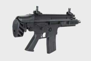 airsoft Cybergun x FN HERSTAL SCAR-SC subcarbine with carrying case