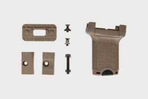RIS / KeyMod / M-LOK Vertical Forward Grip - Tan