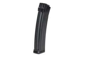 Mid-cap 100 round King Arms x Sig Sauer magazine for MPX-K replicas Black