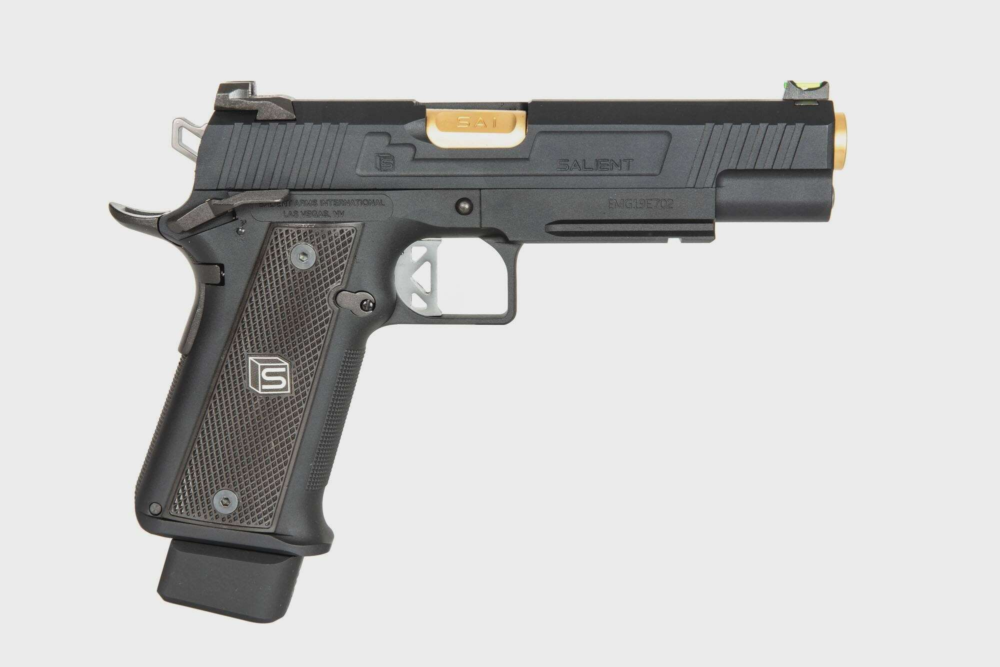 SAI DS 2011 Full Auto (Aluminum/Green Gas) Pistol Replica