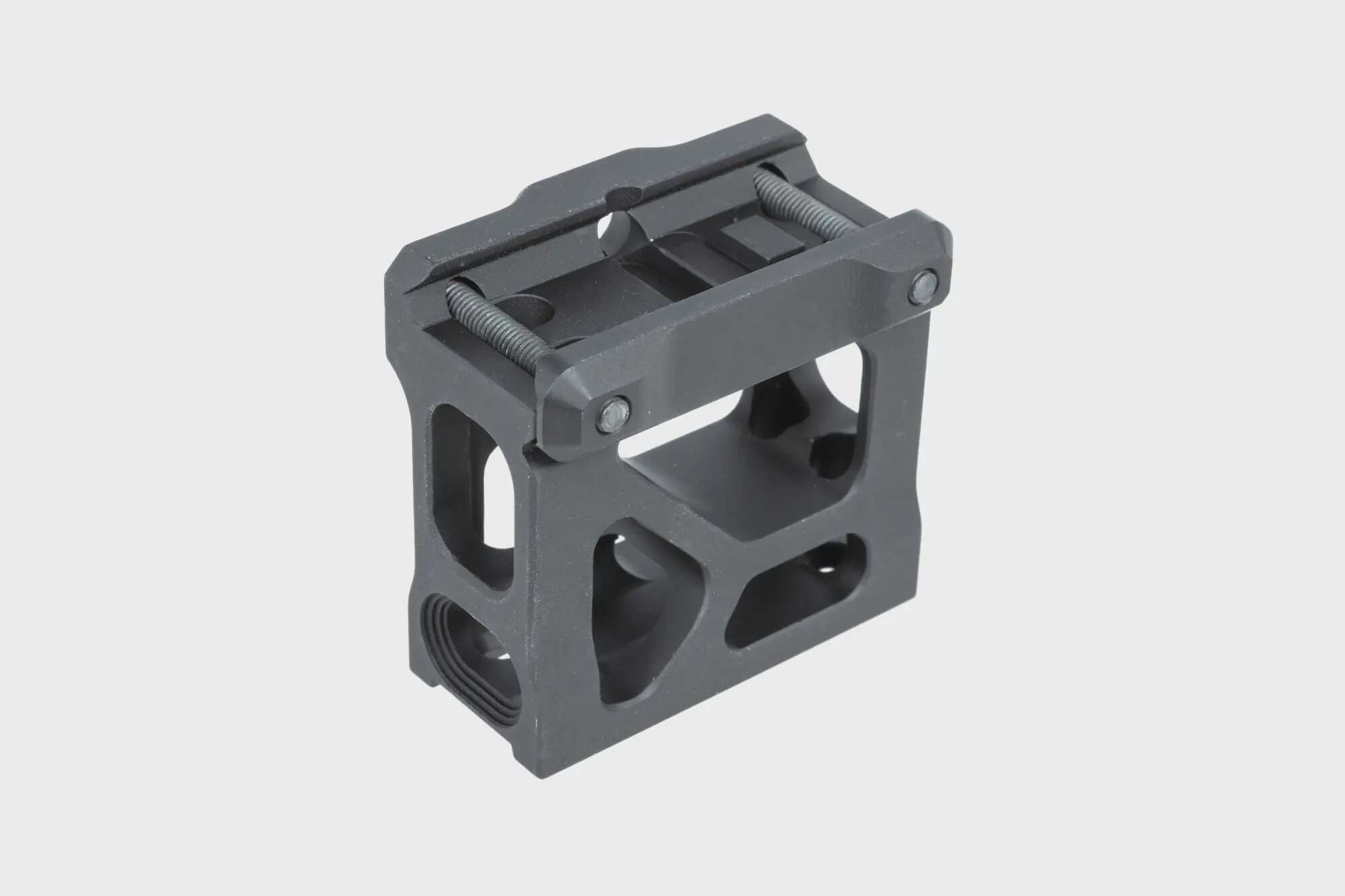 JJ Airsoft RIS rail mount for T1 type red dot sight Black