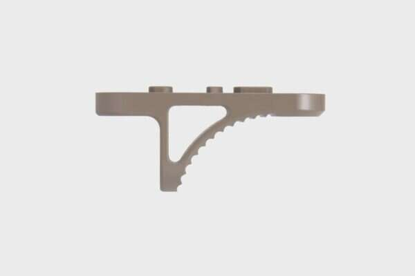 Hand Stop grip type B5 Short on M-LOK Tan
