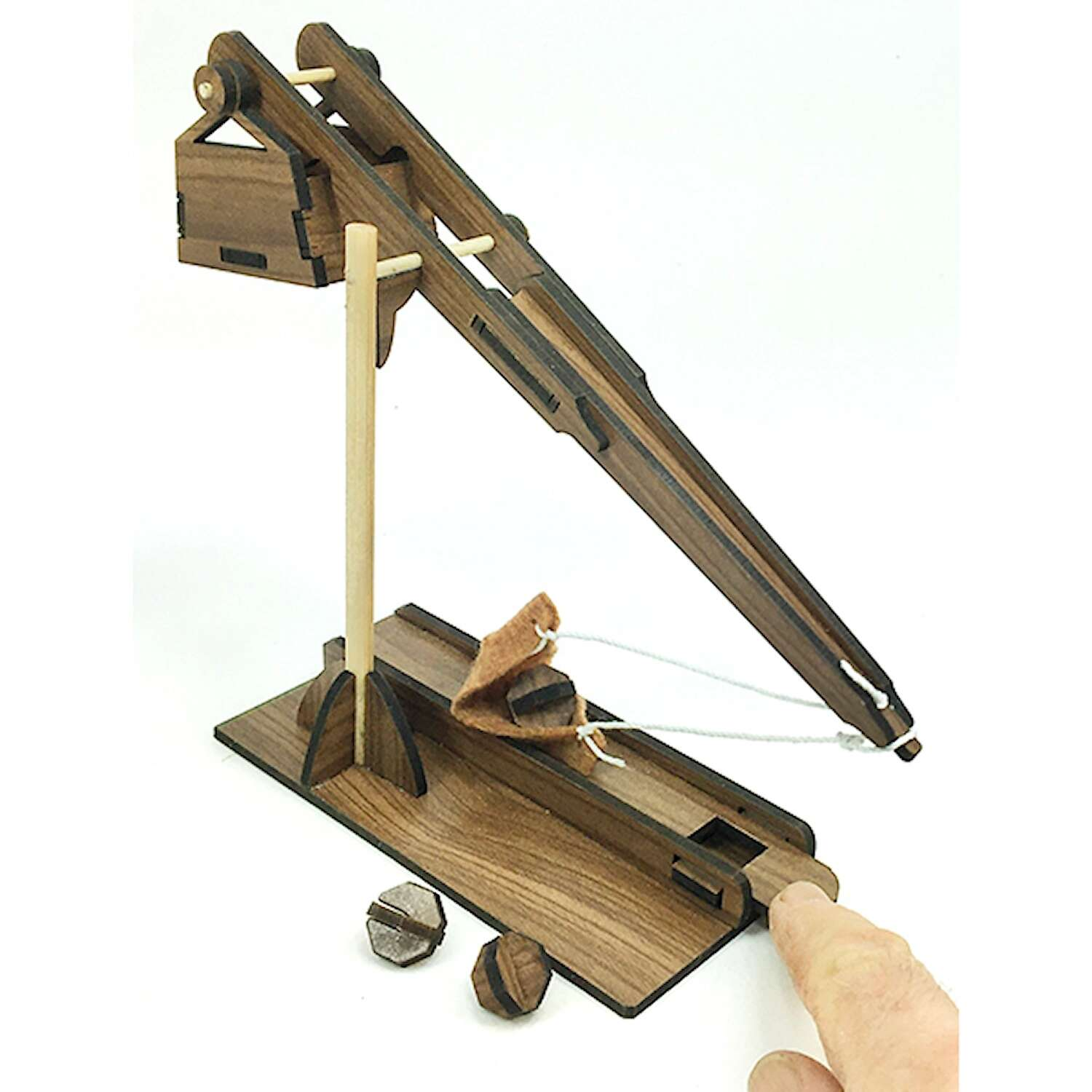 DaVinci Trebuchet - bygg din egen modell - kreativ leksak