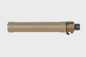 Silencer 5KU QD with outlet device 5KU-312-W Tan