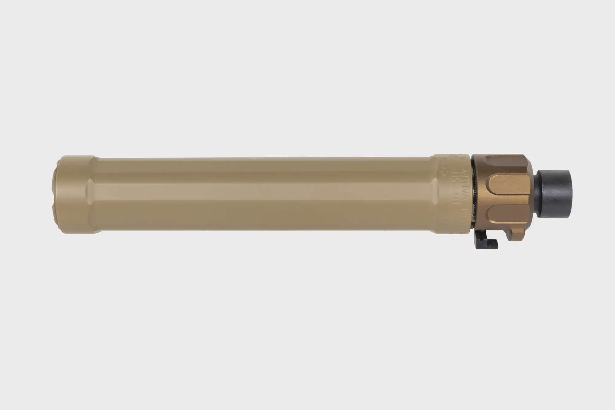 Silencer 5KU QD with outlet device 5KU-312-W Tan