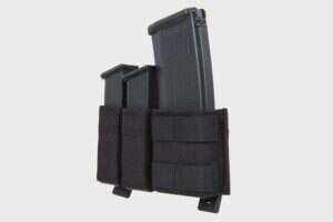 Double magazine pouch Wosport Combo Black