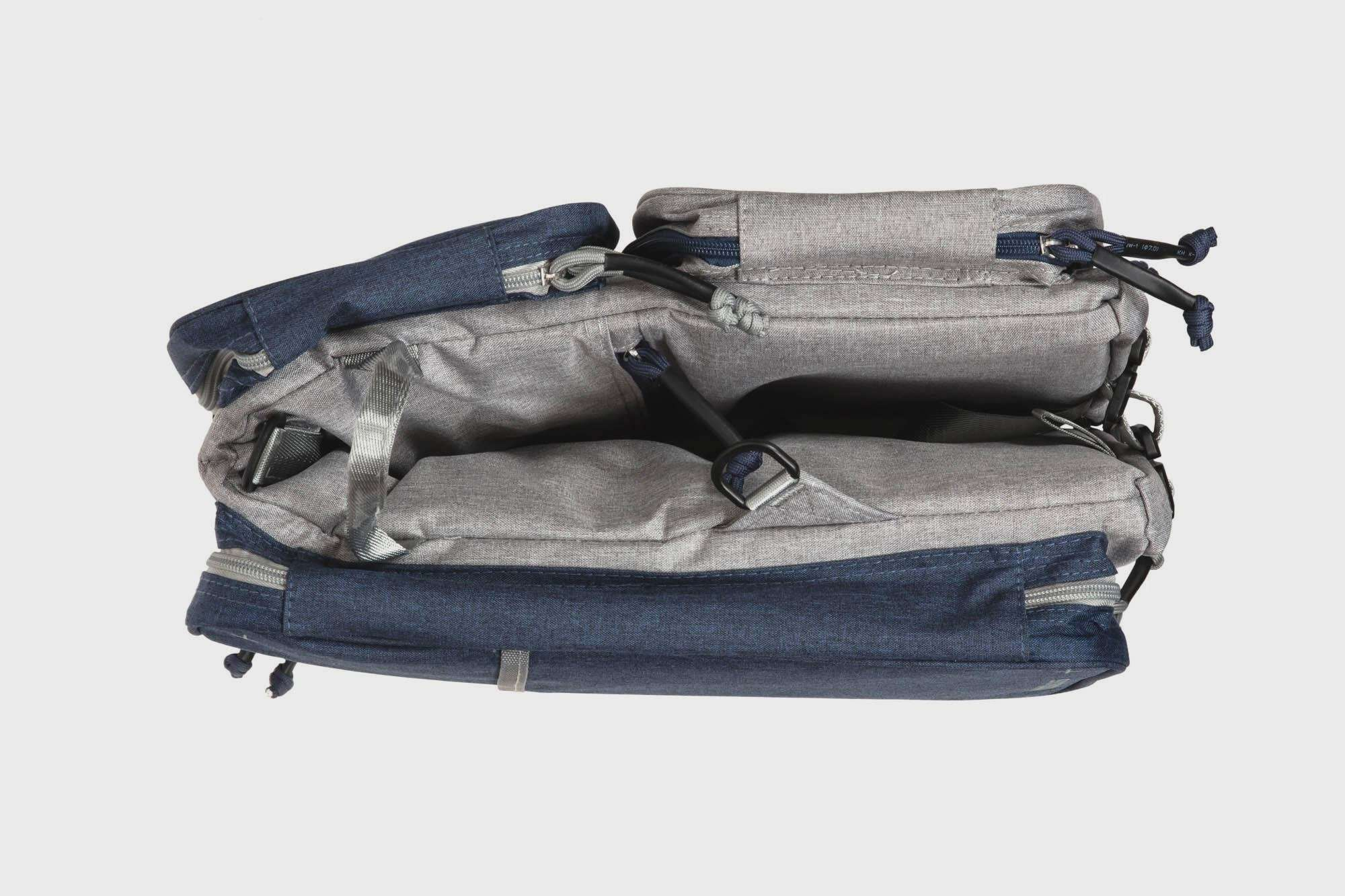 Container Gun Case - grey / navy