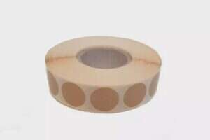 20mm IPSC Shooting Target Pasters - 2000 Pcs - Brown