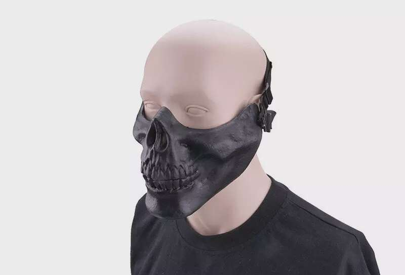 Ultimate Tactical Mortus V2 mask - Black