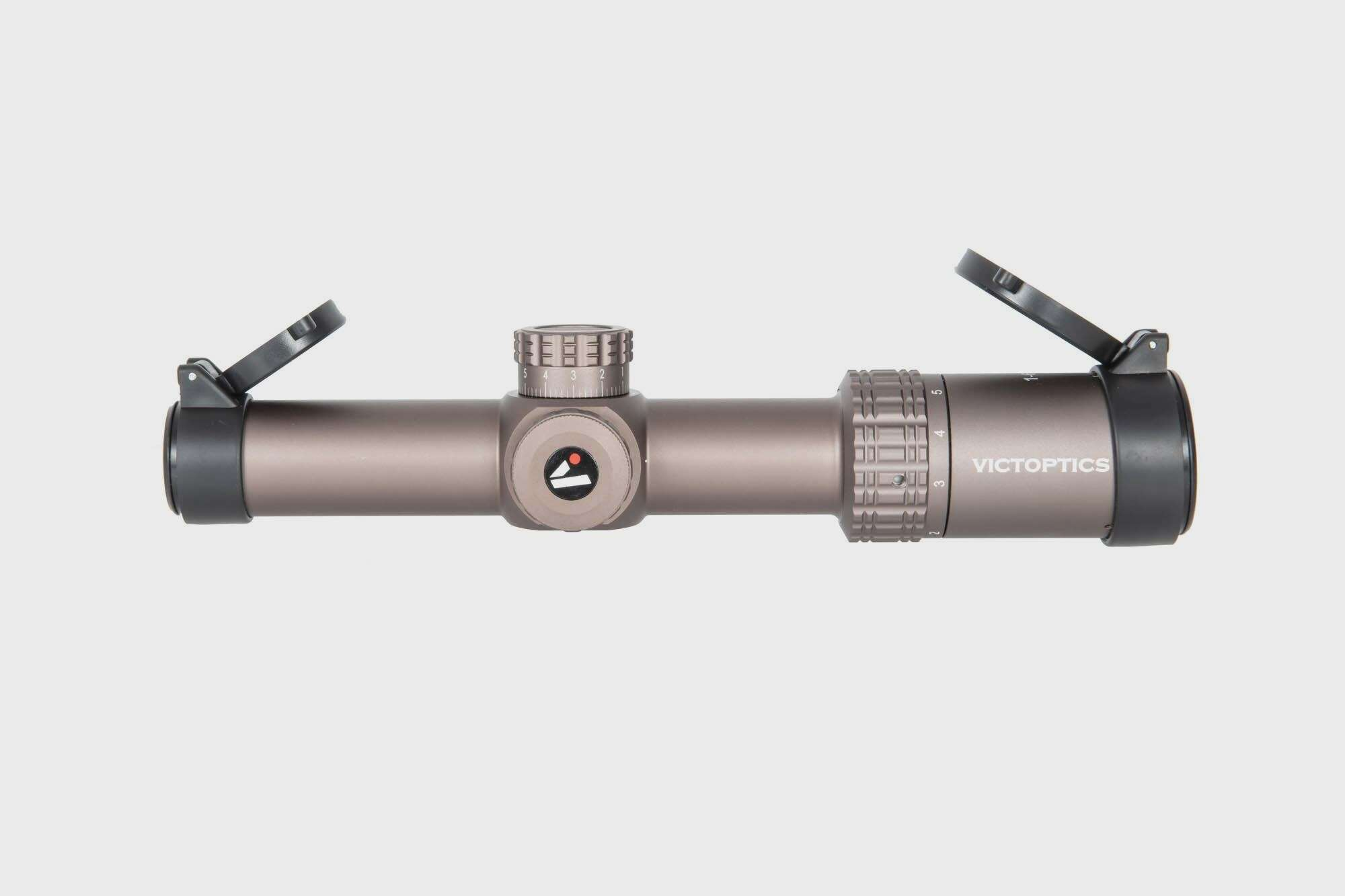 VictOptics S6 1-6x24 Scope - Burnt Brown