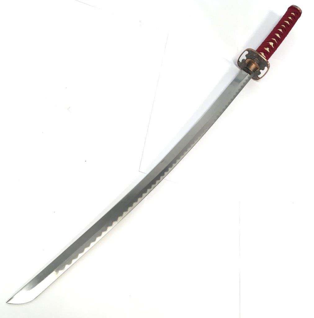 DECORATIVE SAMURAI SET OF 3 SWORDS AND STAND