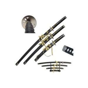 Snake Eye - 3 Piece Sword Set with Display Stand - SE-3981-SET