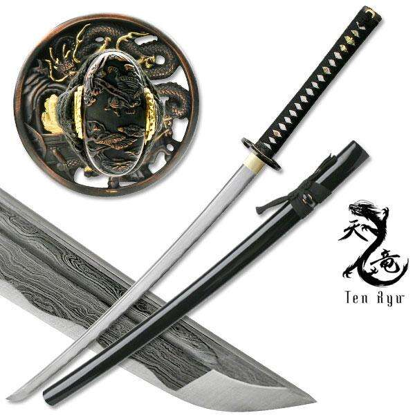 Ten Ryu - MAZ-401 - Handtillverkat Samurajsvärd