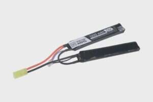 LiPo 7,4V 1200mAh 15/30C Battery - Butterfly Configuration