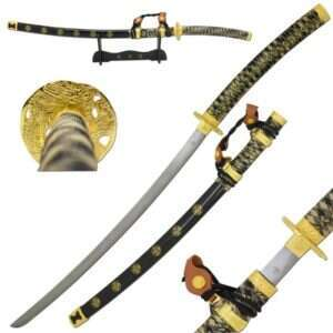 Snake Eye - Warrior Classic Samurai Reverse Jintachi Sword - SE-9040BK