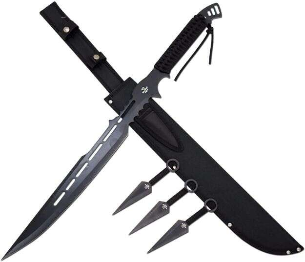 Snake Eye - Tactical Ninja Sword Set- HK-113BK