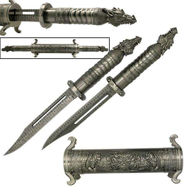Master Cutlery - 25912 - häftig prydnadsknivar - drakrulle