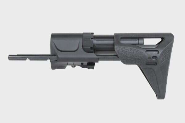PDW Stock for AR15 Replicas - Black
