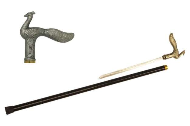 Snake Eye Tactical - Peacock Walking Cane - KT-3063