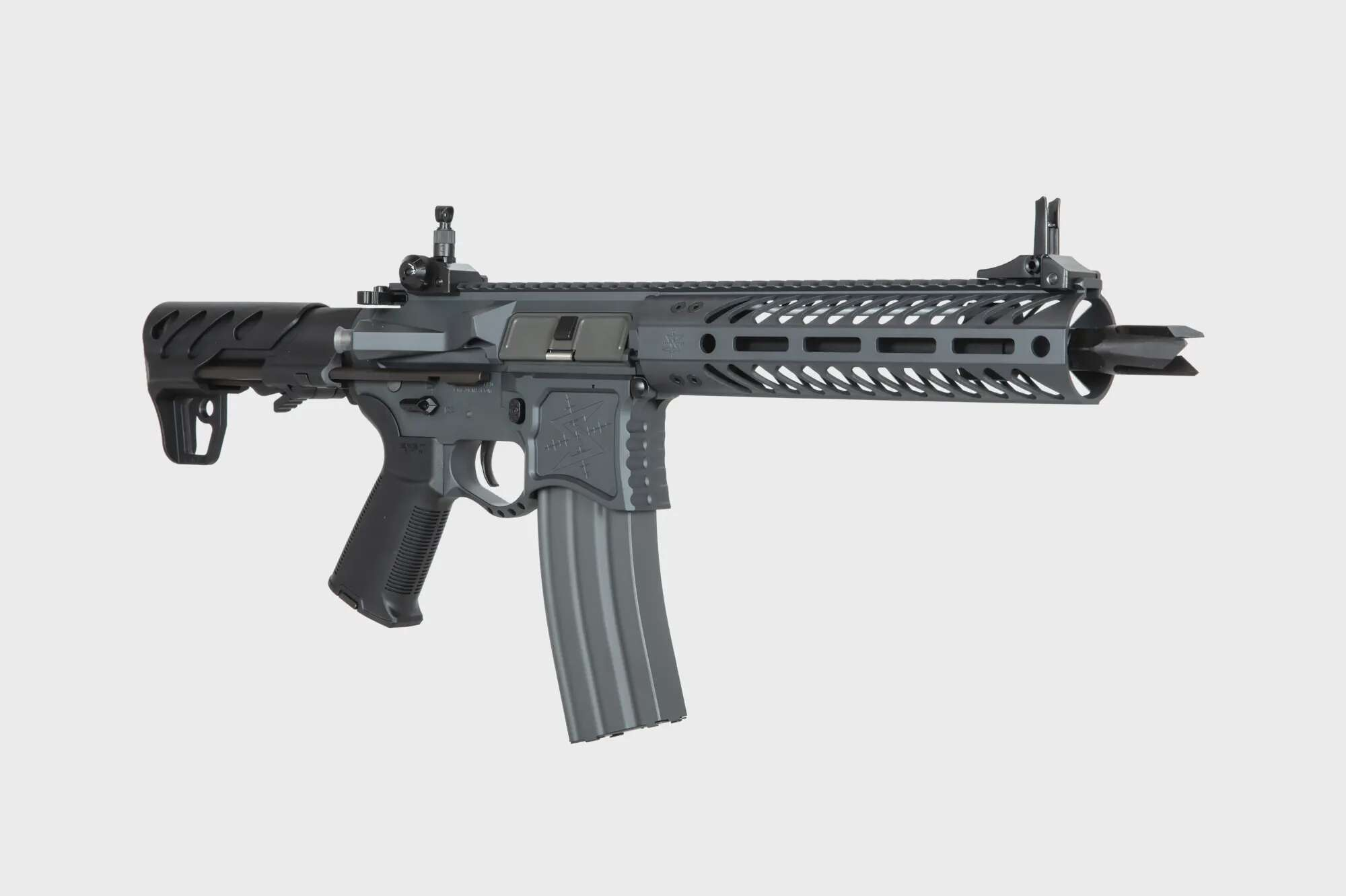 Seekins Precision 9" SBR8 Carbine Replica - Grey