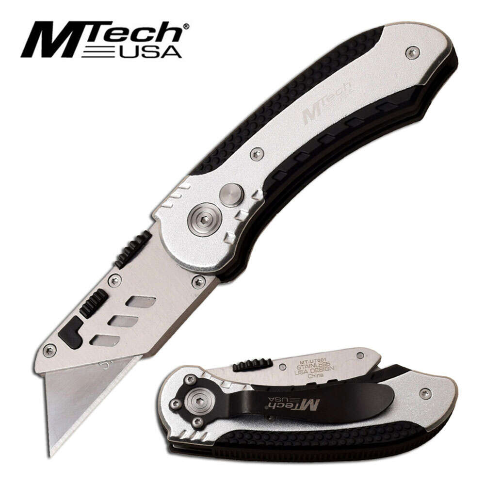 MTECH USA MT-UT001 MANUAL FOLDING CARPET KNIFE