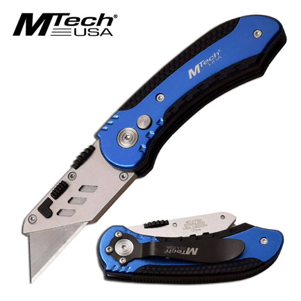 MTECH USA MT-UT001 MANUAL FOLDING CARPET KNIFE