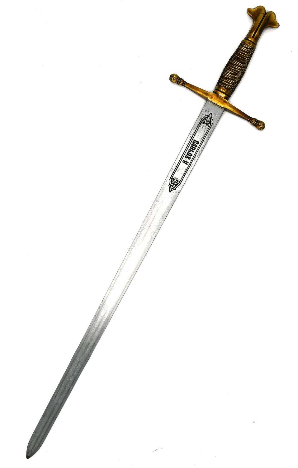 kolser - Dekoration - Charles V Cadet svärd mässing