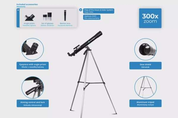 Teleskop OPTICON StarRanger 45F600AZ