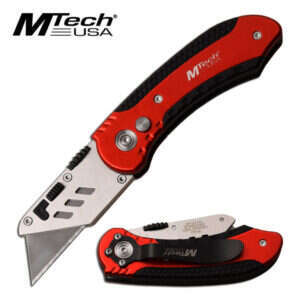 MTECH USA MT-UT001 MANUAL FOLDING CARPET KNIFE