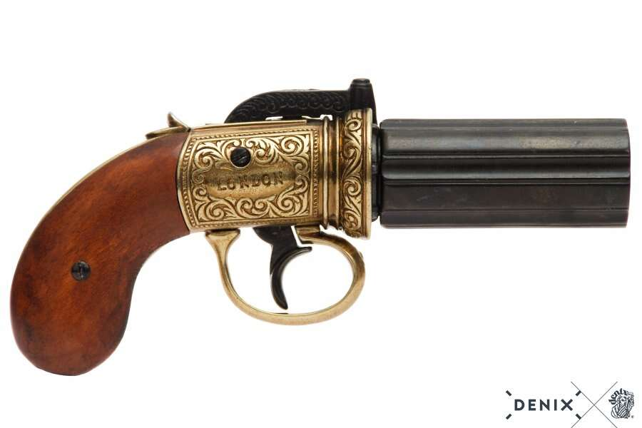 Replica of pepperbox revolver
