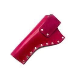 JJ Custom Works - Colt .45 Peacemaker Holster - Right - 4.75" - Pink - Plain - Nickel Studs