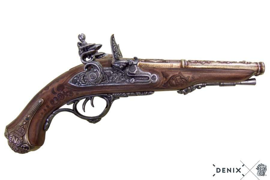 NAPOLEON PISTOL WITH 2 BARRELS, FRANCE 1806 Replica