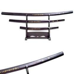 C-758BK/4 Shirasaya sword 38.5" overall, 3 piece set