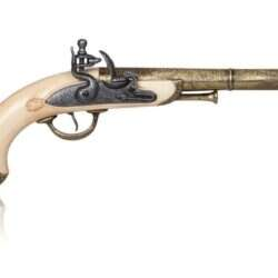 Kolser - Replica - 18th century - English Lucknow flintlock pistol