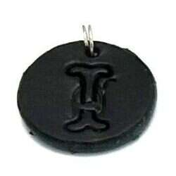 Handmade pendant from swedish quality leather