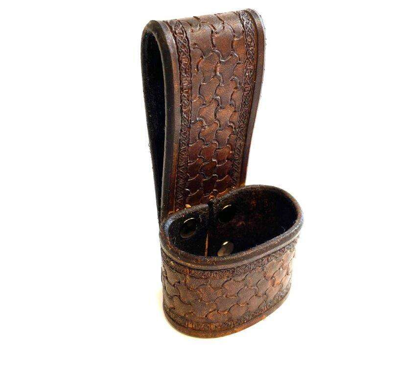 Handmade beltholder for axes and tools - swedish premium leather product