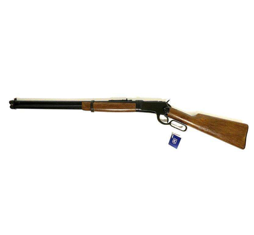 Replika Winchester karbingevär USA 1892 - 98 CM - Svart 4 Replica Winchester carabine USA 1892 - 98 CM - Black
